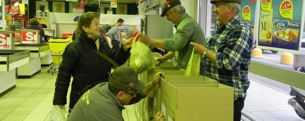 Colletta alimentare: anche l’Associazione nazionale Alpini è impegnata, come da tradizione, per l’edizione 2019