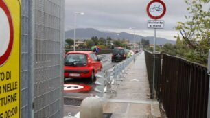 APERTURA DEL PONTE SAN MICHELE DI PADERNO D'ADDA, 8 NOVEMBRE 2019 - foto La Provincia di Lecco