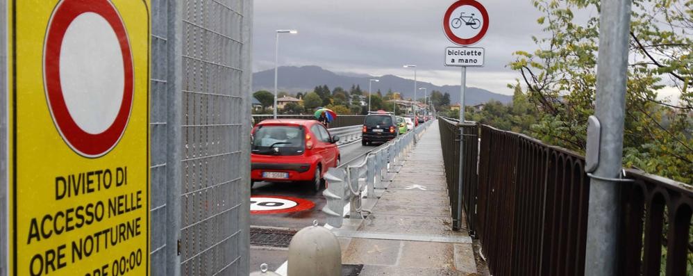 APERTURA DEL PONTE SAN MICHELE DI PADERNO D'ADDA, 8 NOVEMBRE 2019 - foto La Provincia di Lecco