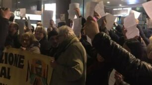 La manifestazione a Milano Cadorna