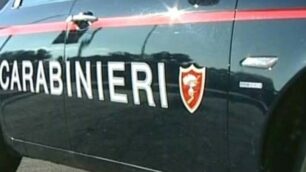 Un’auto dei carabinieri