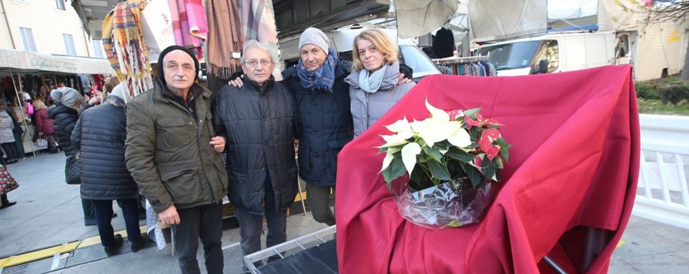 I colleghi del mercato ricordano a Monza Paolo Polastri