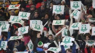 Monza calcio Erminio Giana: “Io tifo positivo” con 150 bambini e bambine delle scuole elementari di Monza