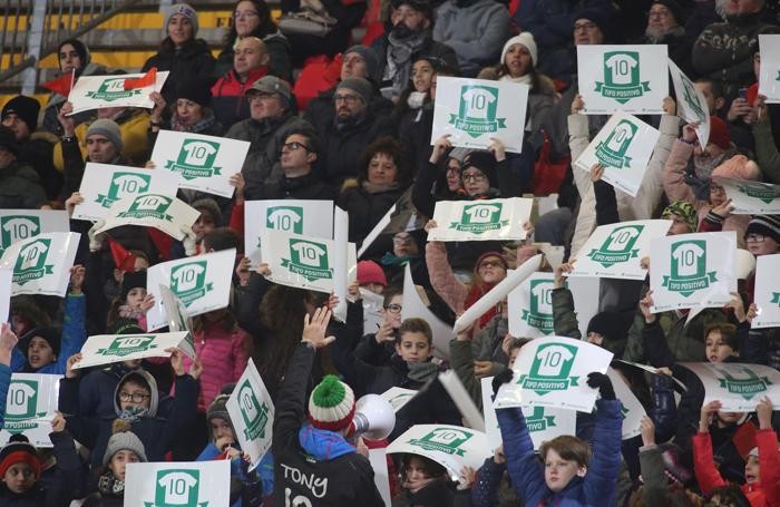 Monza calcio Erminio Giana: “Io tifo positivo” con 150 bambini e bambine delle scuole elementari di Monza
