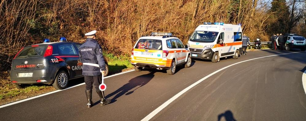 Carate Brianza incidente stradale scooter venerdì 27 dicembre 2019