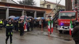 Le celebrazioni per santa Barbara a Carate Brianza