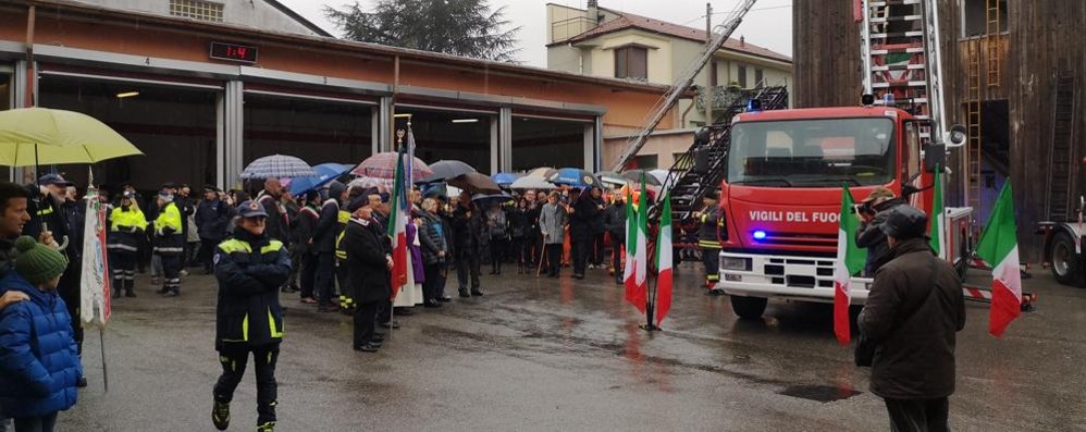 Le celebrazioni per santa Barbara a Carate Brianza