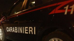 I carabinieri in un intervento notturno