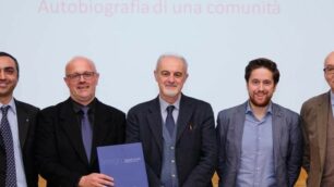 Seregno - Da sinistra, Cazzaniga, Colzani, Colombo, Rossi e Bagnoli