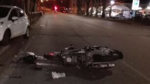 Monza incidente viale Campania