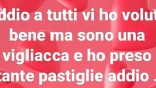 Il post lasciato sul gruppo di Facebook dei fan di Vasco Rossi