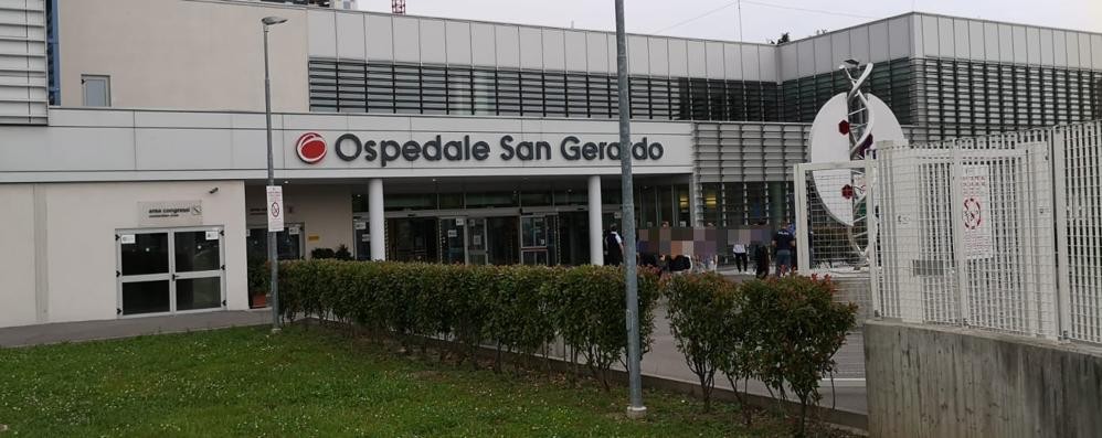 L’ospedale San Gerardo, teatro della tentata rapina