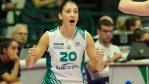 Pallavolo Consorzio Vero Volley Saugella Monza ritorna alla Candy Arena: Parrocchiale (MVP nel giorno del compleanno)