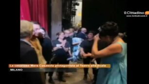 Teatro alla Scala: il trucco di Mara Casasola per Anna Netrebko in Tosca