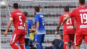 Calcio, Como-Monza 0-1 all’andata (foto La Provincia/Cusa)