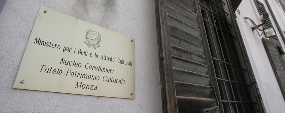 Monza Carabinieri Nucleo tutela patrimonio culturale