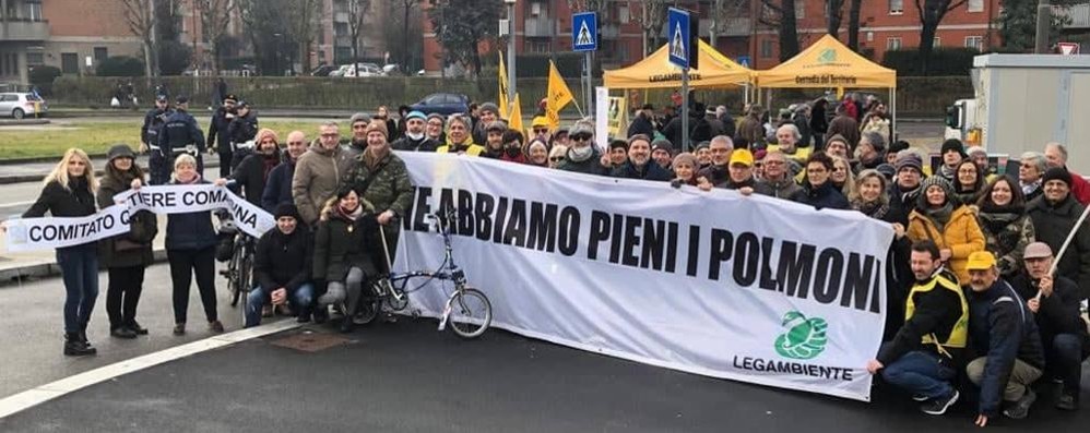 Paderno Dugnano: la manifestazione di Legambiente alla Comasina