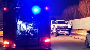 Lissone incendio carroattrezzi