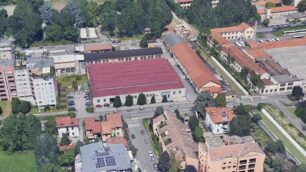 Monza, la zona della fermata M5 di viale Romagna