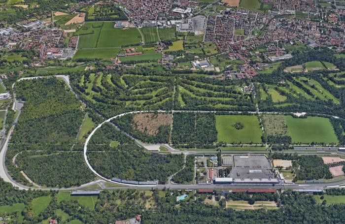 Il circuito visto dall’alto