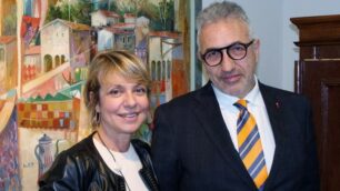 Loredana Bracchitta con Paolo Cipriano