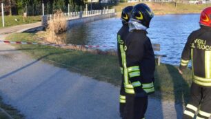 Rinvenimento pacchi sospetti al  laghetto di Giussano