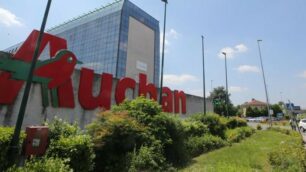 L’Auchan di via Lario a Monza