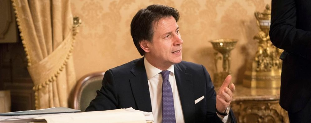 Il premier Giuseppe Conte