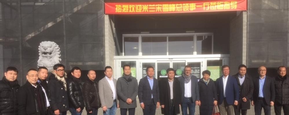 Agrate: incontro con il  viceconsole cinese a Milano al Centro ingrosso Cina