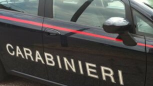 Un mezzo dei carabinieri