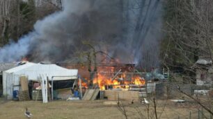 L’incendio di Cabiate