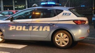 Una volante della polizia