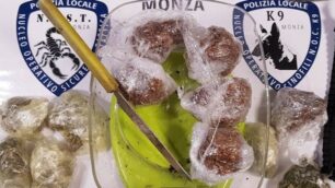 La droga sequestrata