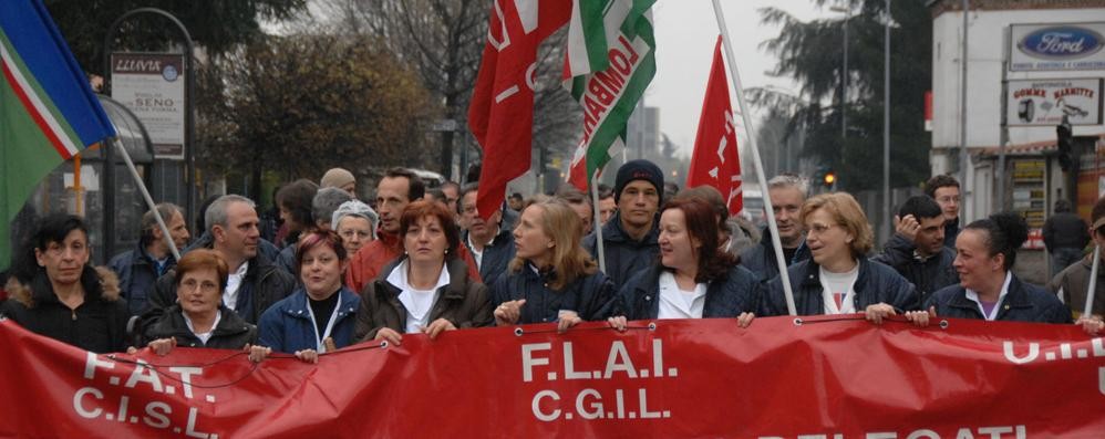 Una manifestazione di lavori dell’industria alimentare