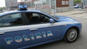 Una volante della polizia