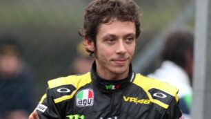 Valentino Rossi a Monza per il rally