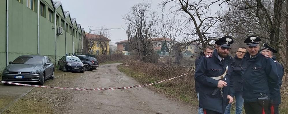 PADERNO - RILIEVI IN CORSO VIA LUNGOSEVESO