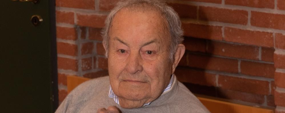 Camparada: Ettore Viscardi, 89 anni, storico titolare della trattoria Cinghei
