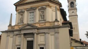 La chiesa parrocchiale di Aicurzio