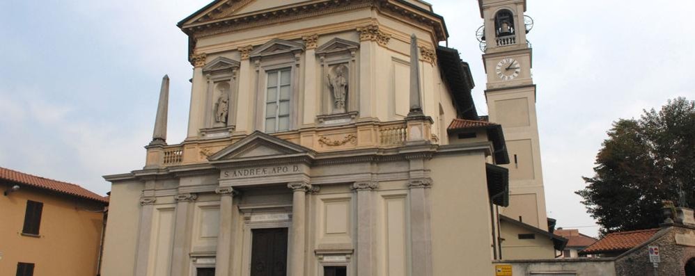 La chiesa parrocchiale di Aicurzio