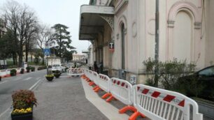 Le misure di sicurezza alla stazione di Monza