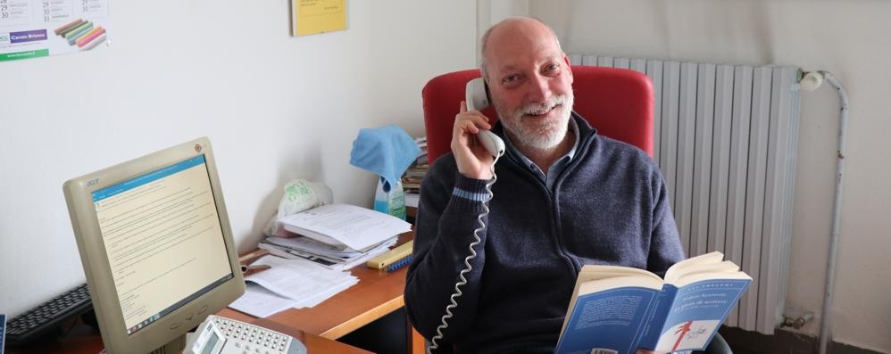 I  dirigente del liceo Parini, Gianni Trezzi