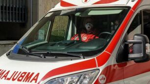 Una ambulanza della Croce rossa