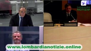 Coronavirus conferenza stampa Regione Lombardia 2 marzo 2020: assessore Gallera, vicepresidente Sala, assessore Caparini