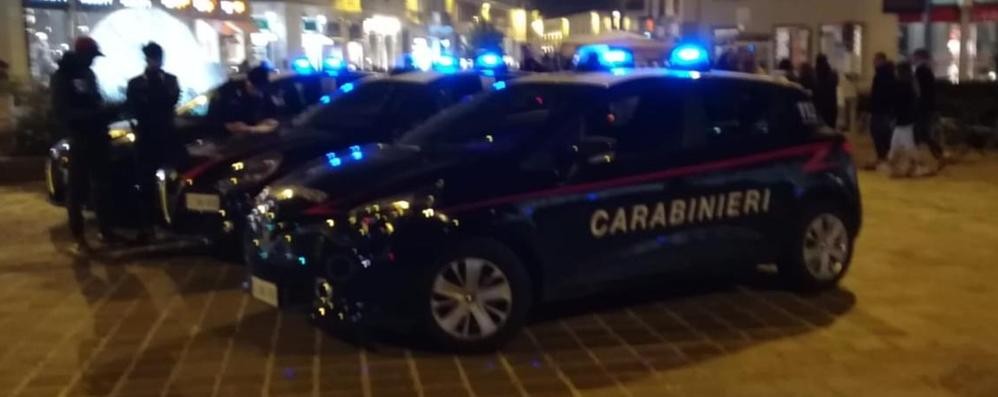 Pattuglie dei carabinieri a Monza