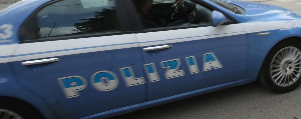 Una Volante della polizia di Monza