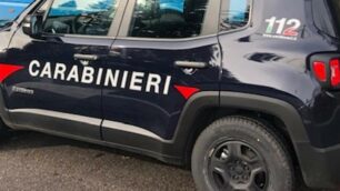 Un’auto dei carabinieri