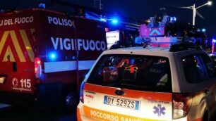 Seveso incendio via Talete domenica sera 8 marzo 2020