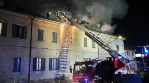 L’incendio di Carnate