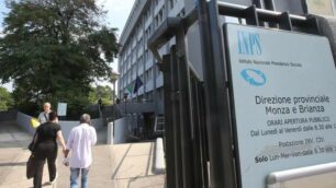 La sede Inps di Monza
